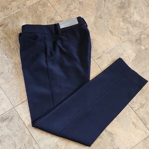 Talbots Navy Hampshire Ankle Pants Size 4 New With Tags